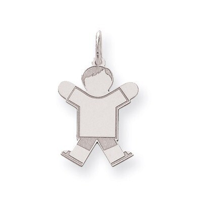 Kid Charm Sterling Silver XK1555SS, MPN: XK1555SS, 883957859026