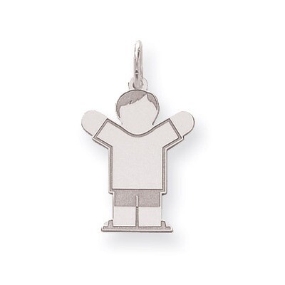Kid Charm Sterling Silver XK1556SS, MPN: XK1556SS, 883957859033