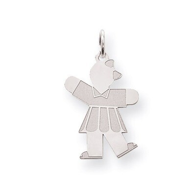 Kid Charm Sterling Silver XK1578SS, MPN: XK1578SS, 883957470764