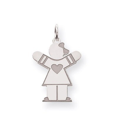 Kid Charm Sterling Silver XK1484SS, MPN: XK1484SS, 883957415345
