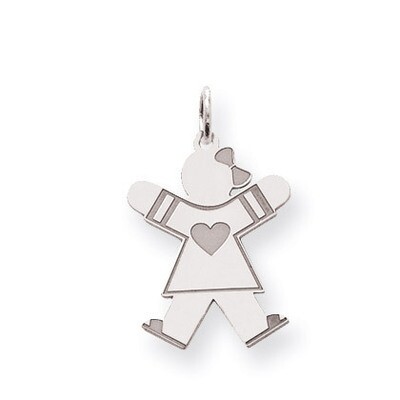 Kid Charm Sterling Silver XK1483SS, MPN: XK1483SS, 883957859019