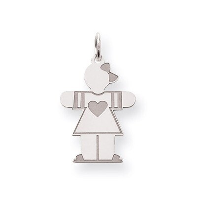 Kid Charm Sterling Silver XK1481SS, MPN: XK1481SS, 883957415321