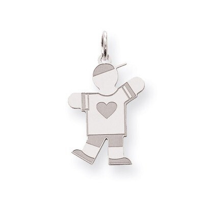 Kid Charm Sterling Silver XK1474SS, MPN: XK1474SS, 883957415314