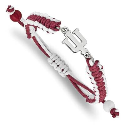 Indiana University Color Bracelet Stainless Steel ST514IU, MPN: ST514IU, 634401017826