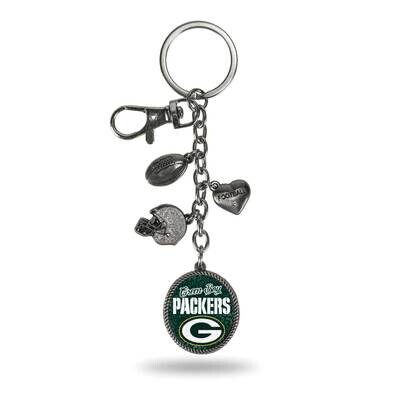 NFL Green Bay Packers Sparo Charm Key Ring GC6935, MPN: GC6935, 767345693600