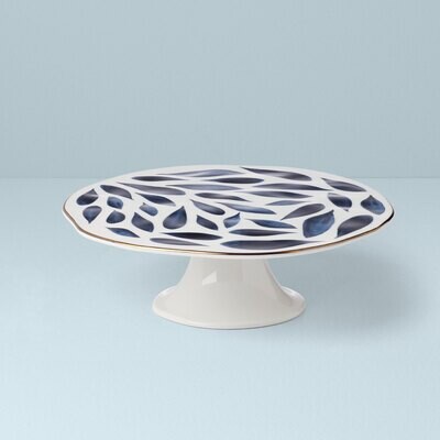 Lenox Blue Bay Cake Plate 893671, MPN: 893671,