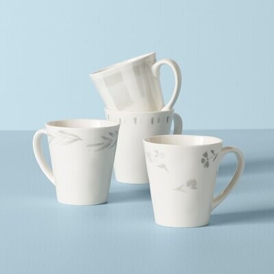 Lenox Oyster Bay Mugs Set of 4 Assorted 894094, MPN: 894094, 194372021913