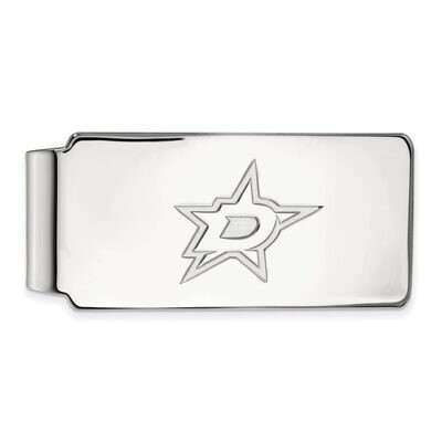 Dallas Stars Money Clip 10k White Gold 1W005STA, MPN: 1W005STA, 886774733197