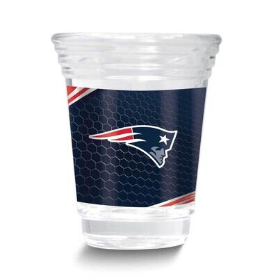NFL New England Patriots 2oz Square Shot Glass GM26123-PAT, MPN: GM26123-PAT, 737538172953