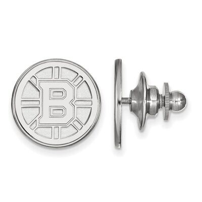 Boston Bruins Lapel Pin 14k White Gold 4W011BRI, MPN: 4W011BRI, 886774737201