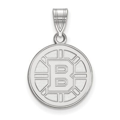 Boston Bruins Medium Pendant Sterling Silver SS003BRI, MPN: SS003BRI, 886774745022