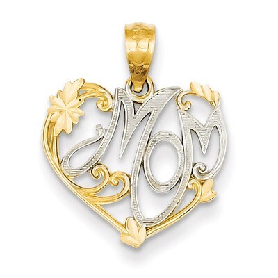 Mom Pendant 14k Gold YC796, MPN: YC796, 886774137582