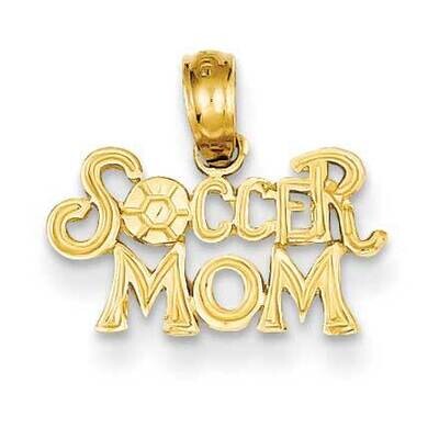 Soccer Mom Pendant 14k Gold K3581, MPN: K3581, 637218030330