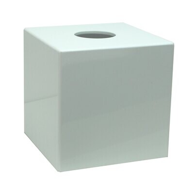 Addison Ross Tissue Box 5.5 x 5 Inch.5 White Lacquer TB1503, MPN: TB1503, UPC/EAN: 5024043196440