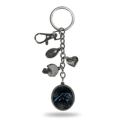 NFL Carolina Panthers Sparo Charm Key Ring GC6928, MPN: GC6928, 767345693358