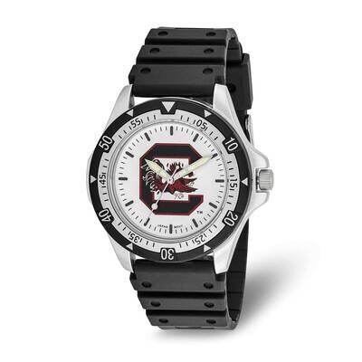 University Of South Carolina Option Sport Black C Logo Watch USO135, MPN: USO135, 634401859860