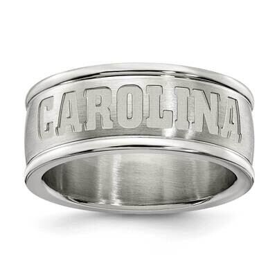 University Of So Carolina Logo Band Ring Stainless Steel USO335-SZ6, MPN: USO335, 634401804112