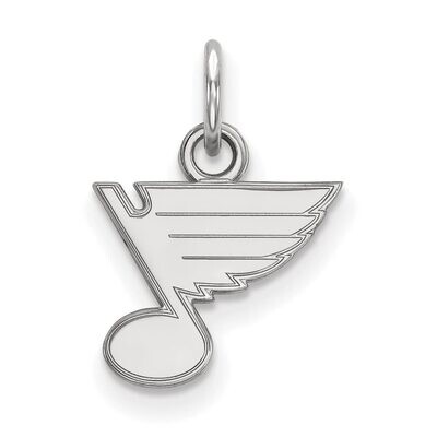 Saint Louis Blues x-Small Pendant 14k White Gold 4W001BLE, MPN: 4W001BLE, 886774823508