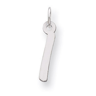 Initial I Charm Sterling Silver QC5094I, MPN: QC5094I, 191101524936