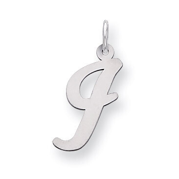 Script Initial I Charm Sterling Silver QC5084I, MPN: QC5084I, 883957031033
