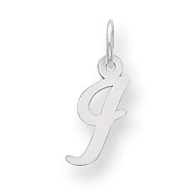 Script Initial I Charm Sterling Silver QC5080I, MPN: QC5080I, 883957532486