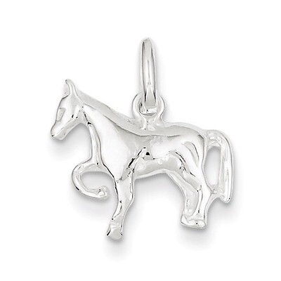 Horse Charm Sterling Silver QC107, MPN: QC107, 883957904993