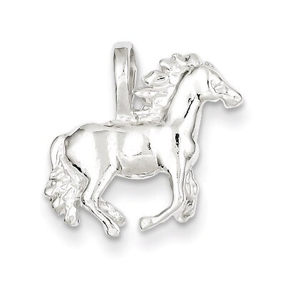 Horse Charm Sterling Silver QC847, MPN: QC847, 883957917481