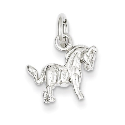 Horse Charm Sterling Silver QC2647, MPN: QC2647, 883957906355