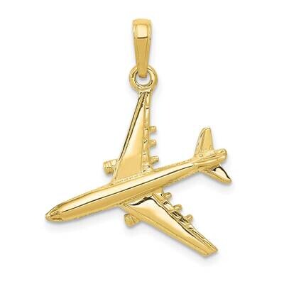 3-D Jet Pendant 10k Gold 10D1223, MPN: 10D1223,