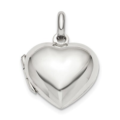 Heart Locket Sterling Silver QLS826, MPN: QLS826, 886774113050