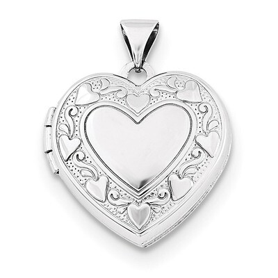 Heart Locket Sterling Silver QLS45, MPN: QLS45, 886774116570