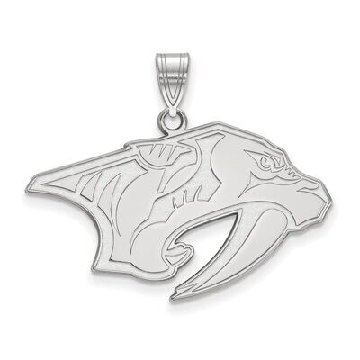 Nashville Predators Large Pendant 14k White Gold 4W002PRE, MPN: 4W002PRE, 886774736310