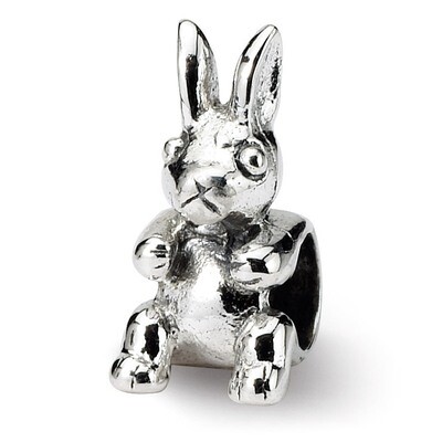 Bunny Bead - Sterling Silver QRS755, MPN: QRS755, 883957727424