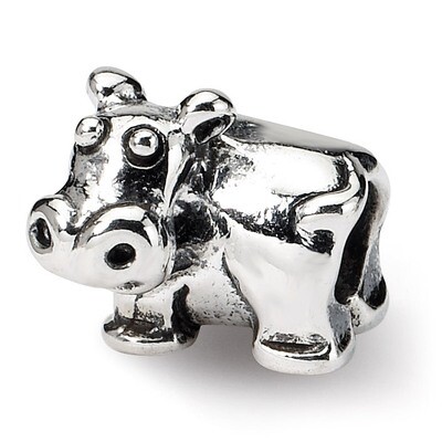 Hippo Bead - Sterling Silver QRS730, MPN: QRS730, 883957727172