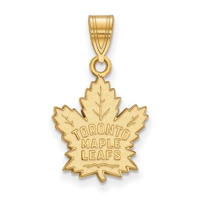 Toronto Maple Leafs Medium Pendant 14k Yellow Gold 4Y003MLE, MPN: 4Y003MLE, 886774738598