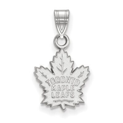 Toronto Maple Leafs Small Pendant 10k White Gold 1W002MLE, MPN: 1W002MLE, 886774732688