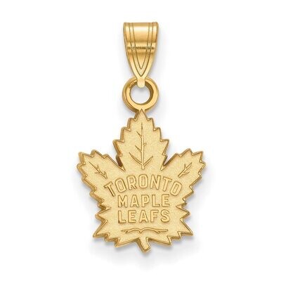 Toronto Maple Leafs Small Pendant 10k Yellow Gold 1Y002MLE, MPN: 1Y002MLE, 886774734484