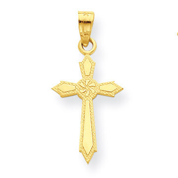 Passion Cross Pendant 10k Gold 10C1310, MPN: 10C1310, 886774021737