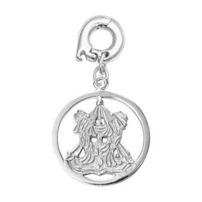 Nikki Lissoni Golden Fish Charm Silver-Plated 20mm D1188SM, MPN: D1188SM, 8718819239697