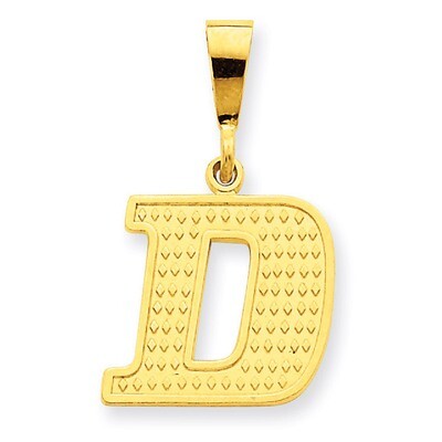 Initial D Charm 14k Gold C1449-D, MPN: C1449-D, 886774087672