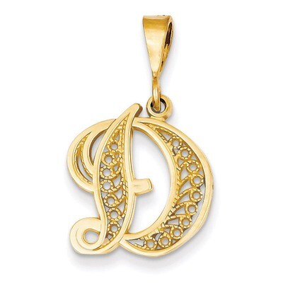 Initial D Charm 14k Gold C569D, MPN: C569D, 883957861067