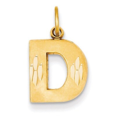 Initial D Charm 14k Gold C566D, MPN: C566D, 883957860855