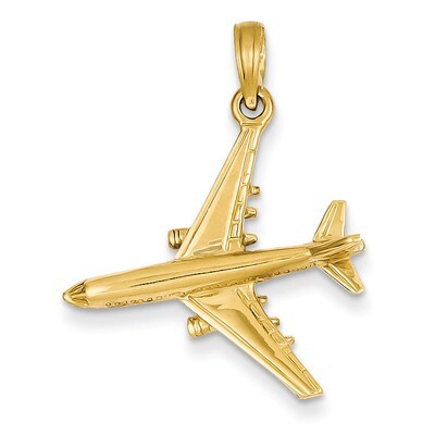3-D Jet Pendant 14k Gold D1223, MPN: D1223, 637218104550