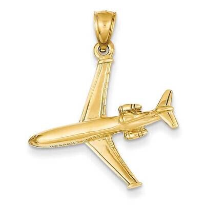 3-D Jet Pendant 14k Gold D1224, MPN: D1224, 637218104567