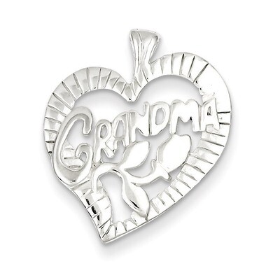 Grandma Charm Sterling Silver QC1589, MPN: QC1589, 883957974828