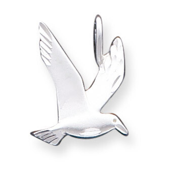 Bird Charm Sterling Silver QC2601, MPN: QC2601, 883957580302