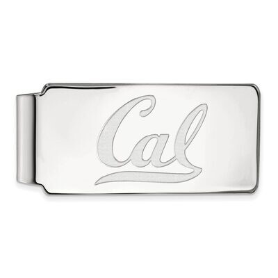 University of California Berkeley Money Clip 10k White Gold 1W017UCB, MPN: 1W017UCB, 886774781679