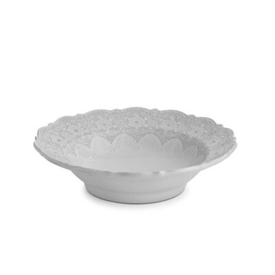 Arte Italica Merletto White Serving Bowl MER1532W