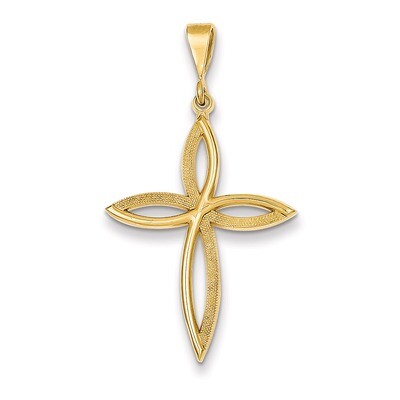 Passion Cross Pendant 14k Gold C2713, MPN: C2713, 883957430454