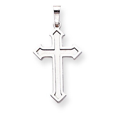 Passion Cross Pendant 14k White Gold XK600, MPN: XK600, 883957517629